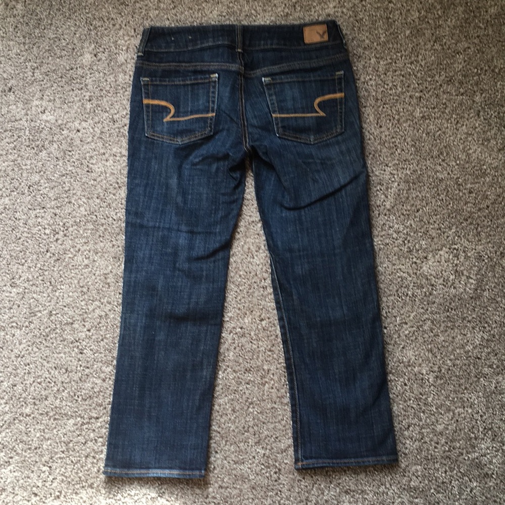 American Eagle women’s Artist Crop Jeans size 2 - Picture 2 of 4